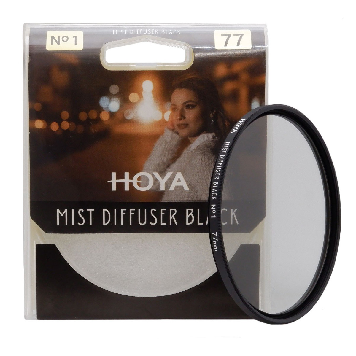 Hoya Mist Diffuser Black No. 1 Filter 77mm